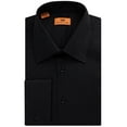 thumbnail image 1 of Steven Land Men's French Cuff Regular Fit Poplin Solid Dress Shirt - Colors, 1 of 1