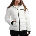 thumbnail image 1 of Steve Madden Women Winter Jacket - Packable Quilted Puffer Parka Coat Hooded Jacket for Women, S-XL, 1 of 7