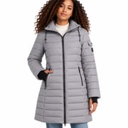 Steven Madden Women's Winter Coat - Packable Long Length Quilted Puffer Parka Jacket for Women, S-XL