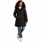 Steven Madden Women's Winter Coat - Packable Long Length Quilted Puffer Parka Jacket for Women, S-XL