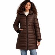 Steven Madden Women's Winter Coat - Packable Long Length Quilted Puffer Parka Jacket for Women, S-XL