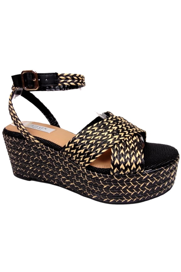 Steven New York Randel Black / Multi  RANDEL-BLK-MLT Women's Size 8.5