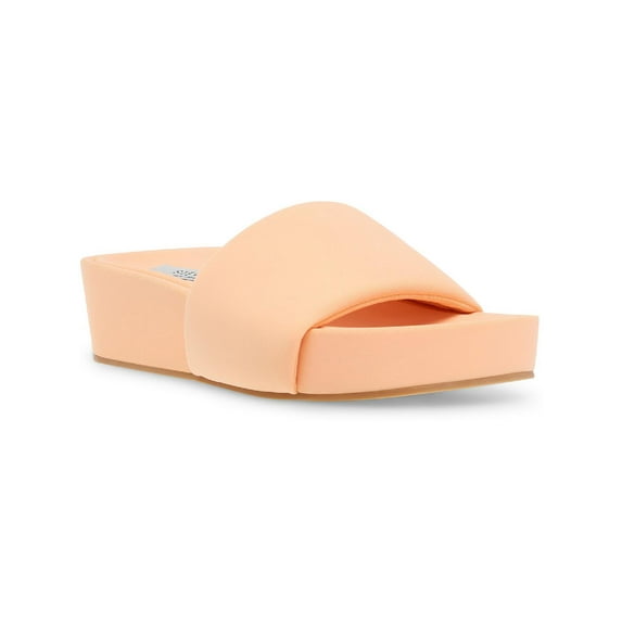 Steven New York Womens Robyn Solid Open Toe Flatform Sandals