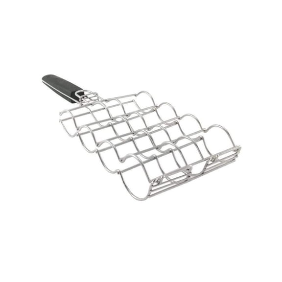 Steven Raichlen Best of Barbecue Stainless Adjustable Corn Grilling Basket