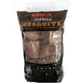 thumbnail image 1 of Steven Raichlen's Project Smoke Smoking Wood Chunks (Mesquite) - 5 Pound Bag Kiln Dried BBQ Large Cut Chips- All Natural Barbecue Smoker Chunks- 420 cu. in. (0.006m³) (May Receive in a Bag or Box), 1 of 4
