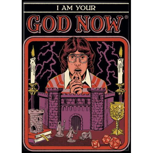 Steven Rhodes I am Your God Now 2.5" X 3.5" Magnet