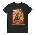 Steven Rhodes T-Shirt - Talk To Your Cat - Official Black S/S Tee in 5 ...