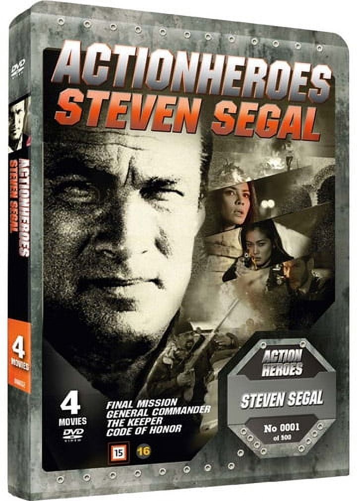Steven Seagal Action Heroes Collection 4 Dvd Set Attrition