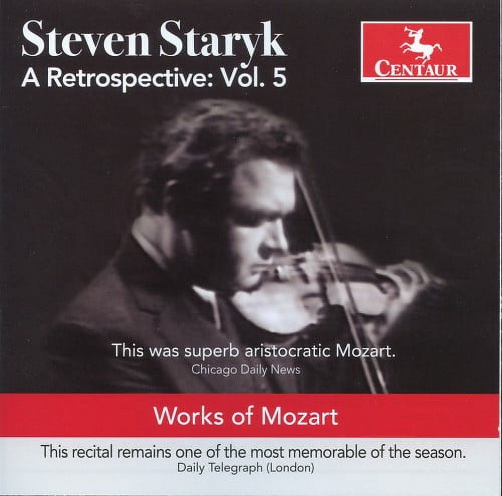 Steven Staryk - Retrospective 5 - Music & Performance - CD