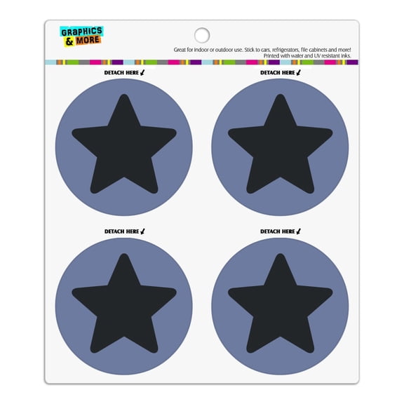Steven Universe Amethyst Star Refrigerator Fridge Locker Vinyl Circle Magnet Set