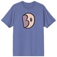 thumbnail image 1 of Steven Universe Big Donut Uniform Logo Adult Periwinkle Crew Neck Short Sleeve T-shirt-3XL, 1 of 5