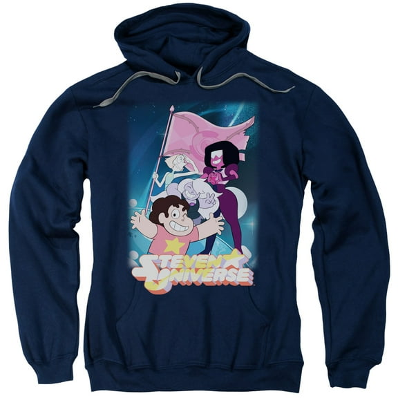Steven Universe - Crystal Gem Flag - Pull-Over Hoodie - Medium