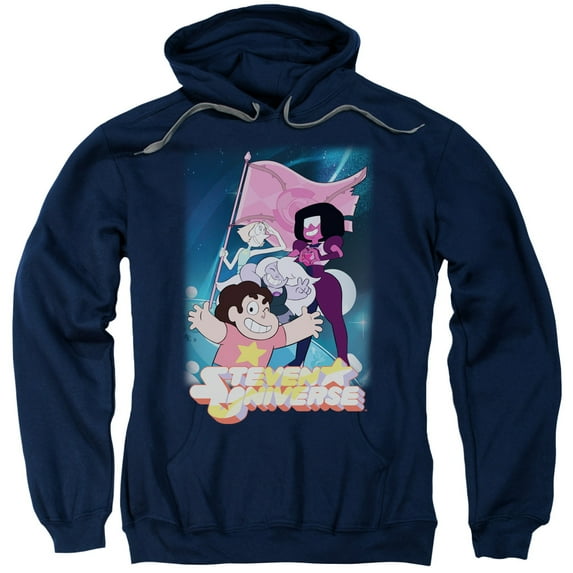 Steven Universe - Crystal Gem Flag - Pull-Over Hoodie - Medium