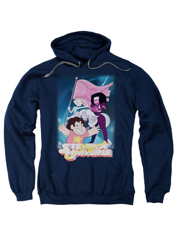 - Crystal Gem Flag - Pull-Over Hoodie - Small