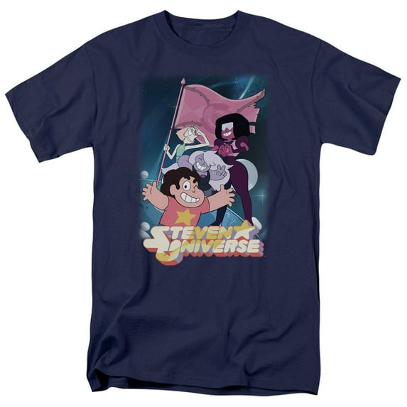 Steven Universe - Crystal Gem Flag - Short Sleeve Shirt - Small
