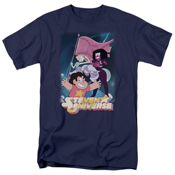 Steven Universe - Crystal Gem Flag - Short Sleeve Shirt - XXX-Large