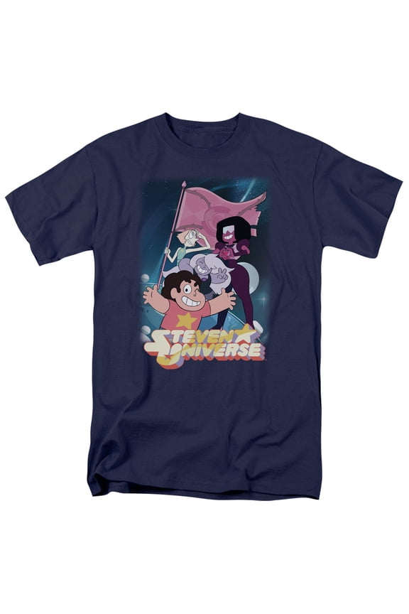 Steven Universe - Crystal Gem Flag - Short Sleeve Shirt - XXXX-Large