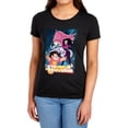 thumbnail image 1 of Steven Universe Crystal Gem Flag Women's T Shirt, Black, 2X-Large, 1 of 6