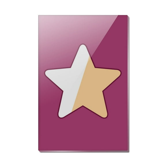 Steven Universe Garnet Star Rectangle Acrylic Fridge Refrigerator Magnet