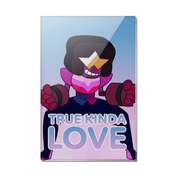 Steven Universe Garnet True Kind of Love Rectangle Acrylic Fridge Refrigerator Magnet