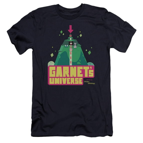 Steven Universe - Garnets Universe - Premium Slim Fit Short Sleeve Shirt - XX-Large