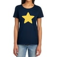 thumbnail image 1 of Steven Universe Greg Star Women's T Shirt, Navy, Medium, 1 of 6
