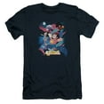 thumbnail image 1 of Steven Universe Group Shot S/S Adult 30/1 T-Shirt Navy, 1 of 2