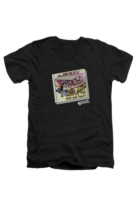 Steven Universe - Mr. Universe - Slim Fit V Neck Shirt - Large