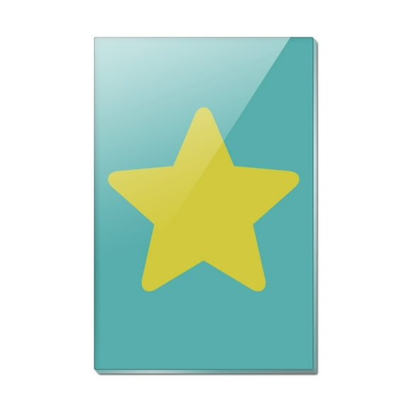 Steven Universe Pearl Star Rectangle Acrylic Fridge Refrigerator Magnet