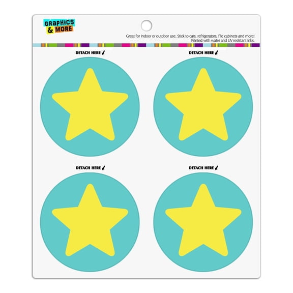 Steven Universe Pearl Star Refrigerator Fridge Locker Vinyl Circle Magnet Set