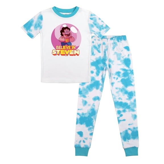 Steven Universe Pink Character Bubble Boy's 2-Pack Pajama Set-Small