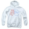 thumbnail image 1 of Steven Universe Ruby Sapphire Sketch Kids Pull-Over Hoodie (X-Large) for Youth Boys and Girls, White, 1 of 5