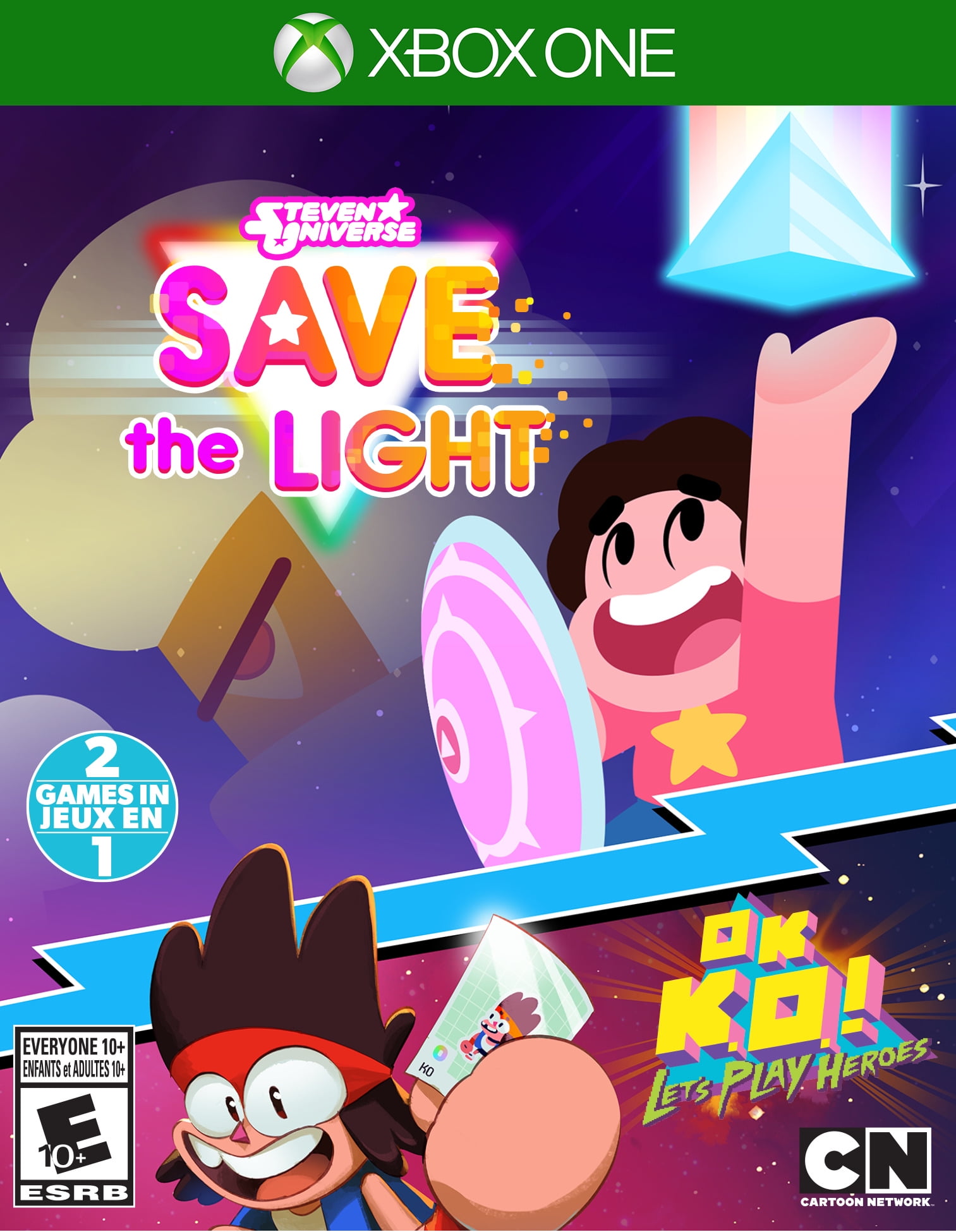 Steven Universe: Save the Light & OK K.O.! Let's Play Heroes, Outright Games, Xbox One, 819338020594