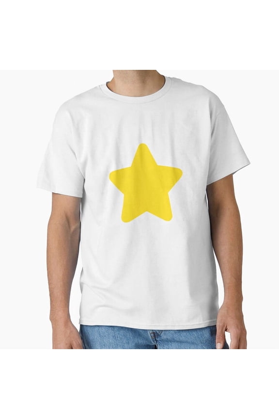 Steven Universe Star Rose Quartz Beach City Crystal Gems Cartoon Art T-Shirt