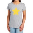 thumbnail image 1 of Steven Universe Star Women's T Shirt, Athletic Heather, 2X-Large, 1 of 6