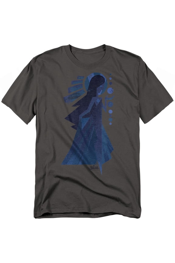 T-Shirt Blue Diamond Mural Unisex Graphic Tee for Men & Women
