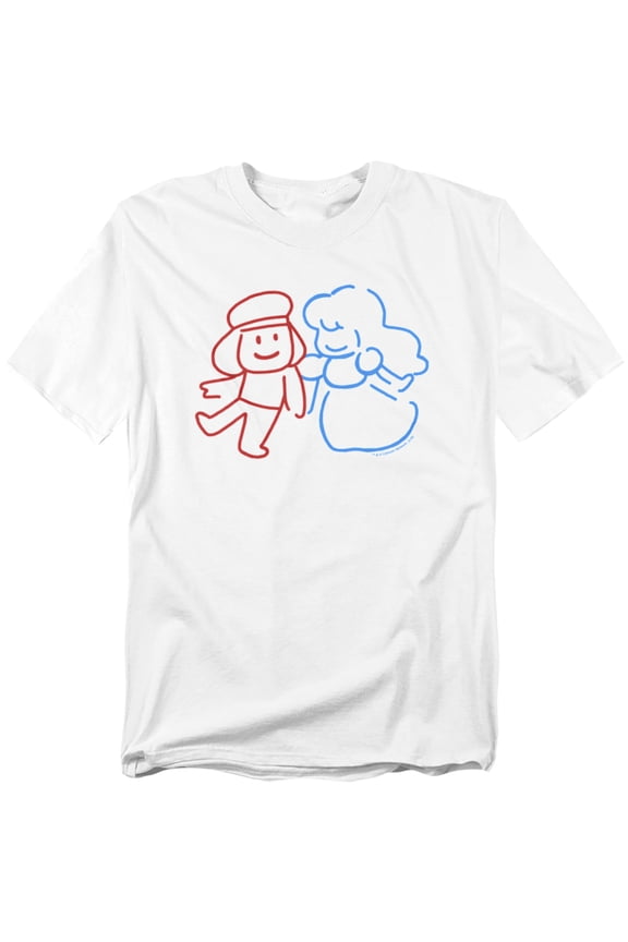 T-Shirt Ruby Sapphire Sketch Unisex Graphic Tee for Men & Women