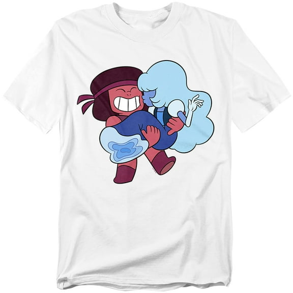 Steven Universe T-Shirt Sweet On Ruby And Sapphire Unisex Graphic Tee for Men & Women