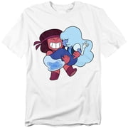 Steven Universe T-Shirt Sweet On Ruby And Sapphire Unisex Graphic Tee for Men & Women