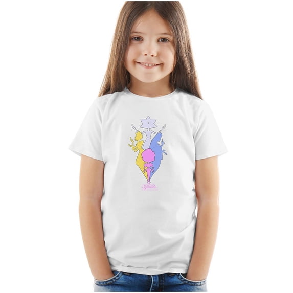 Steven Universe The Diamonds Kids T Shirt (4) for Youth Toddler Boys and Girls, White
