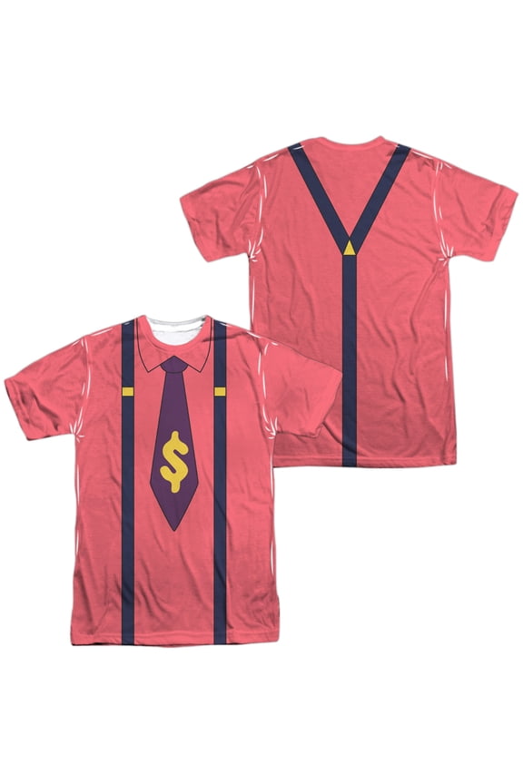 Steven Universe Tiger Millionaire Unisex Adult Sublimated Costume T Shirt (Front/Back), 2X-Large Multicolor
