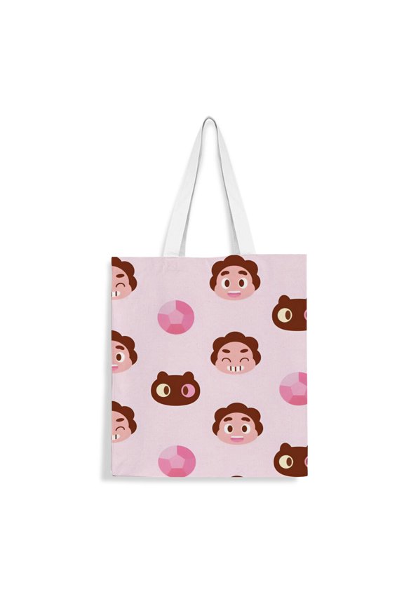 Steven Universe canvas Tote Bag handbag: Stylish and practical tote bag for women, ideal for everyday shopping. Reusable with an inner zipper, size is 13.8 x 15.8 inches (35x40cm).
