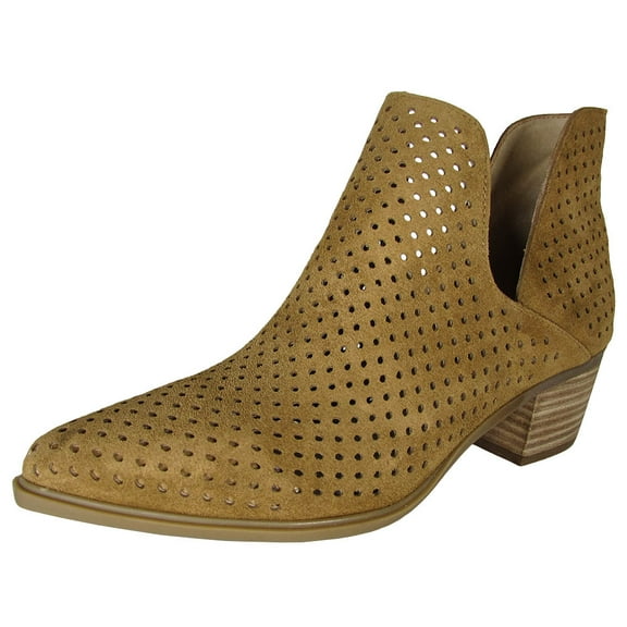 Steven Womens Danese Ankle Boot Shoes, Camel Suede, US 11