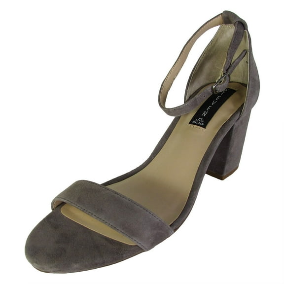 Steven Womens Vanya Heeled Sandal Shoes, Taupe Suede, US 9