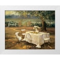 thumbnail image 1 of Stevens, Allayn 14x12 White Modern Wood Framed Museum Art Print Titled - Sunset Meadow, 1 of 4