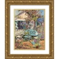 thumbnail image 1 of Stevens, Allayn 15x18 Gold Ornate Wood Framed with Double Matting Museum Art Print Titled - Coastal Cottage, 1 of 4