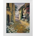 thumbnail image 1 of Stevens, Allayn 15x18 White Modern Wood Framed Museum Art Print Titled - Sunlit Villa I, 1 of 4
