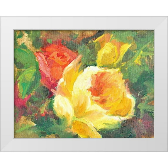 Stevens, Allayn 18x15 White Modern Wood Framed Museum Art Print Titled - Still Life #11