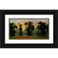 thumbnail image 1 of Stevens, Allayn 32x18 Black Ornate Wood Framed with Double Matting Museum Art Print Titled - Sun Glint, 1 of 4