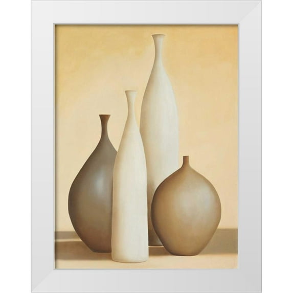 Stevens, Arlene 15x18 White Modern Wood Framed Museum Art Print Titled - Luminous I